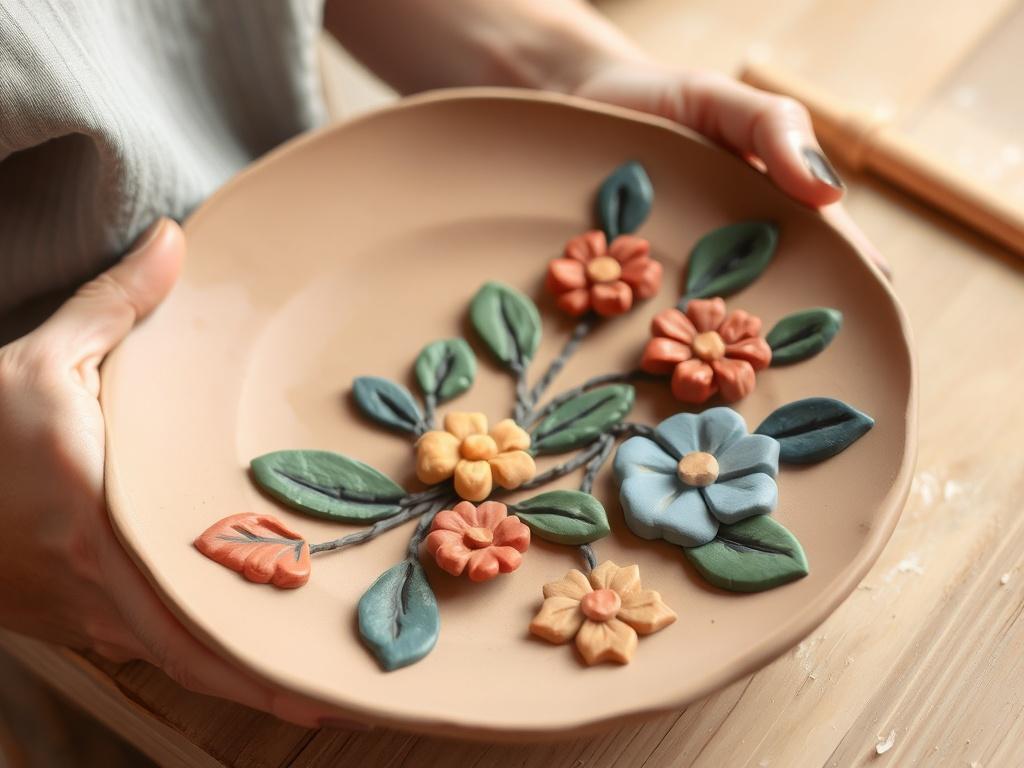 Лепка декоративной тарелки из глины. Роспись и декор: красота на глине Лепка декоративной тарелки из глины. Роспись и декор: красота на глине