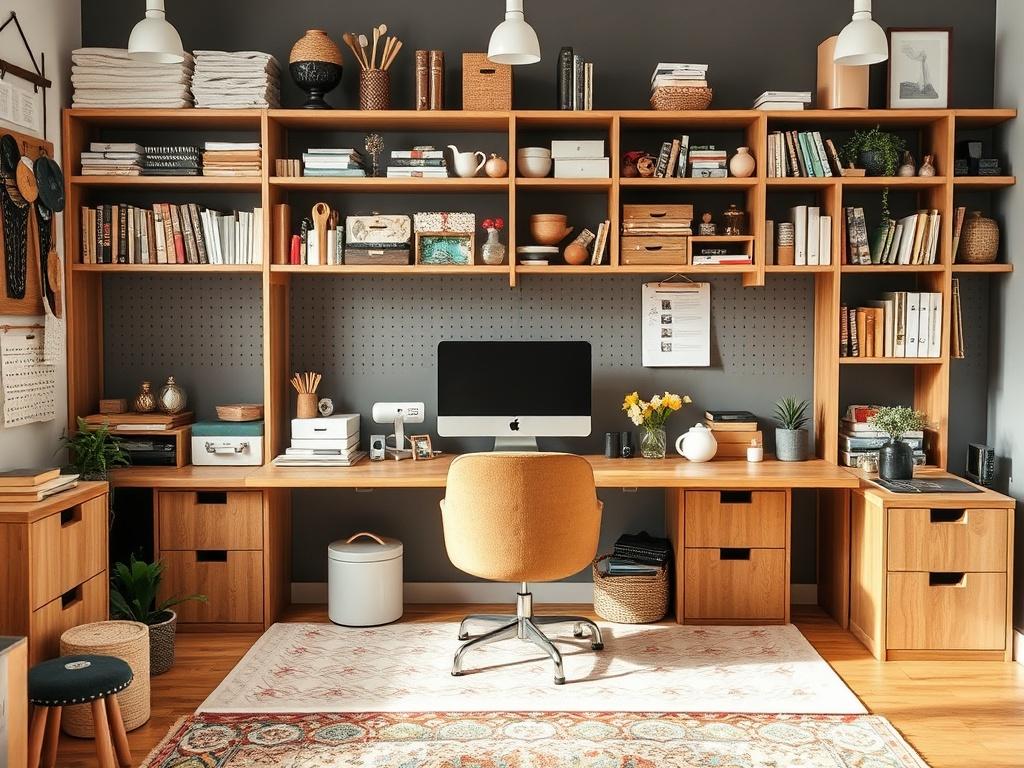 Cómo organizar tu espacio de manualidades de forma eficiente.. Diseño del espacio y distribución inteligente Cómo organizar tu espacio de manualidades de forma eficiente.. Diseño del espacio y distribución inteligente