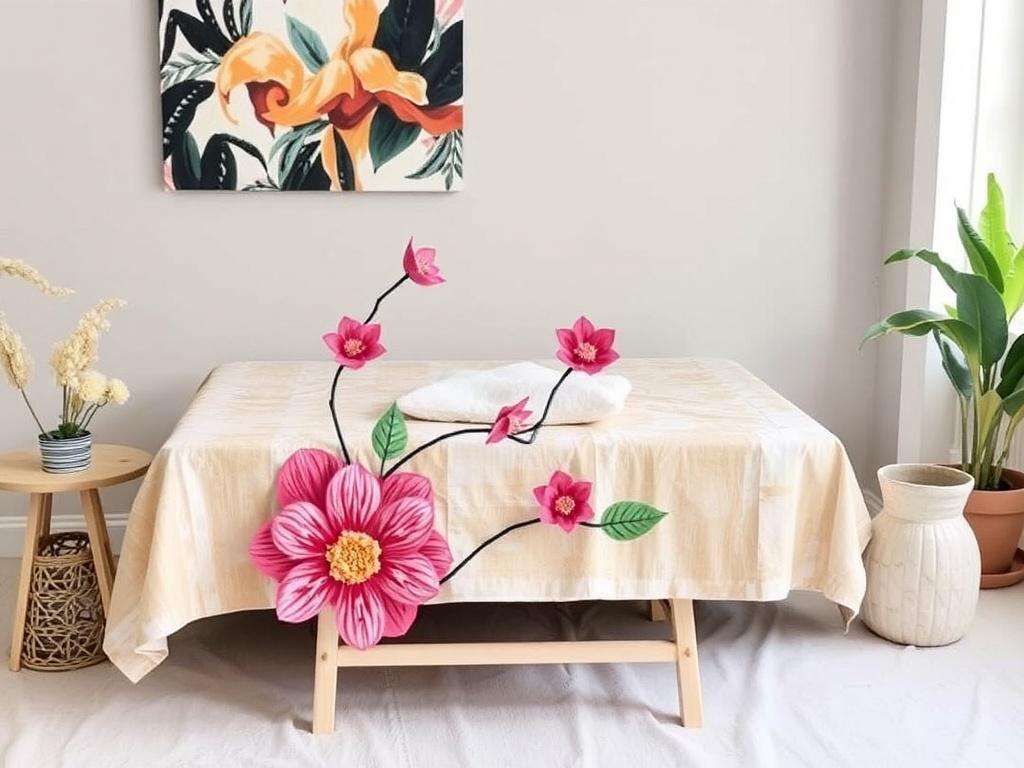 Fabric Painting Techniques for Home Décor. Screen printing at home Fabric Painting Techniques for Home Décor. Screen printing at home