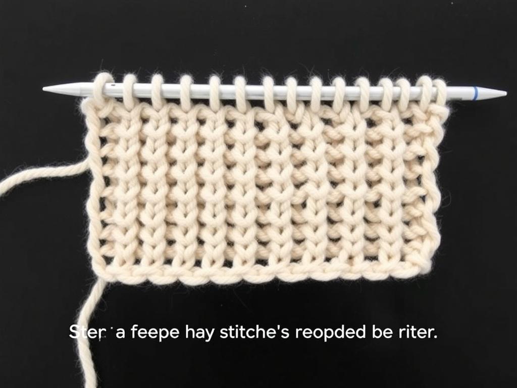 El punto básico a dos agujas para tejer una bufanda.. Recuperar un punto caído paso a paso El punto básico a dos agujas para tejer una bufanda.. Recuperar un punto caído paso a paso