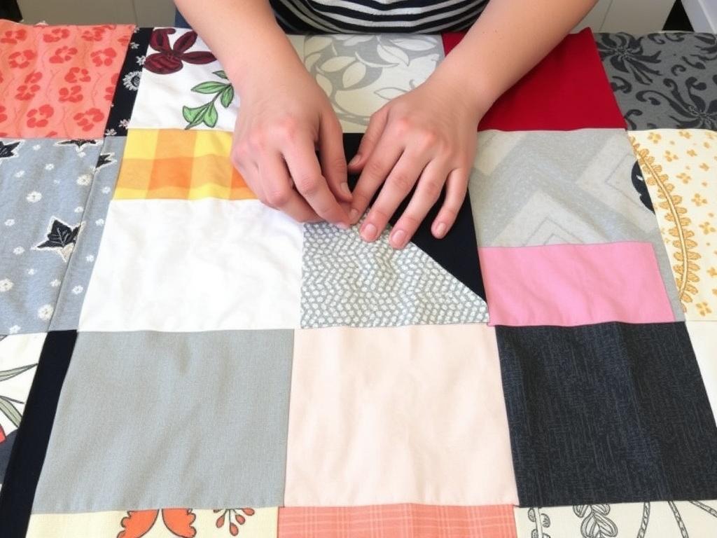 Creating a Memory Quilt from Special Clothing. Finishing edges and binding options Creating a Memory Quilt from Special Clothing. Finishing edges and binding options