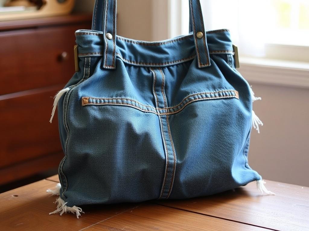 L'art de l'upcycling : transformer un vieux jean en sac tendance.. Projets pour enfants et cadeaux L'art de l'upcycling : transformer un vieux jean en sac tendance.. Projets pour enfants et cadeaux
