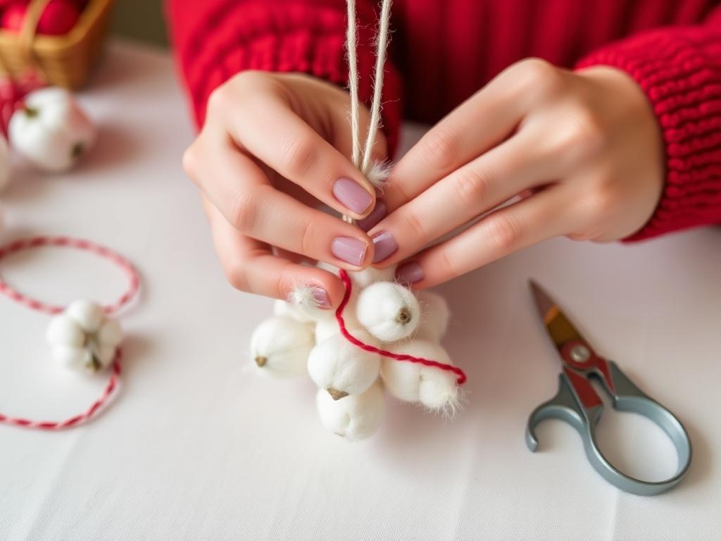 Изготовление ёлочной игрушки из ваты. Маленькие рекомендации, которые работают на практике Изготовление ёлочной игрушки из ваты. Маленькие рекомендации, которые работают на практике
