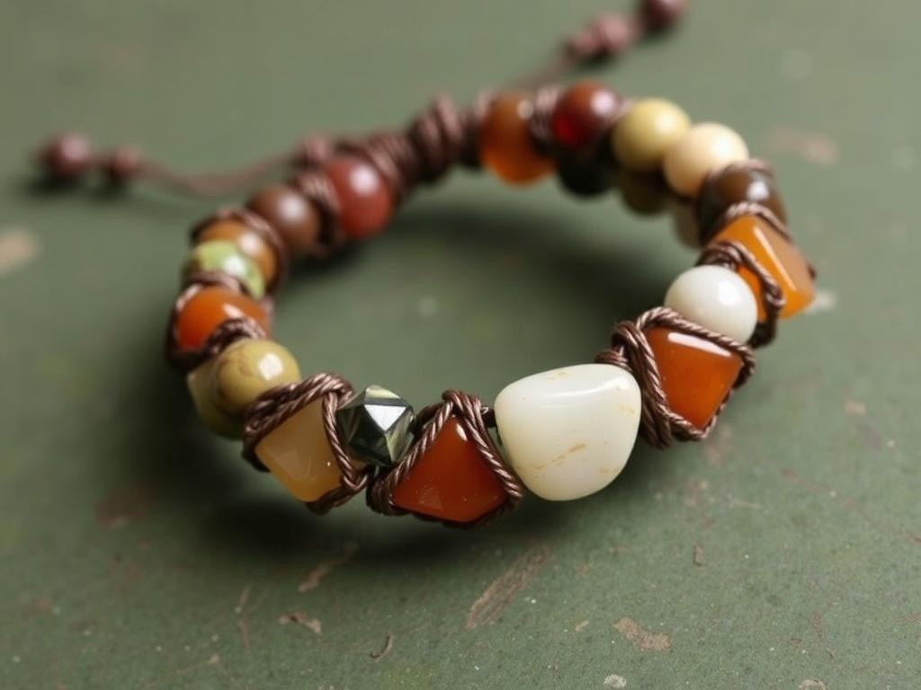 Изготовление браслета из натуральных камней. Технология плетения: базовые техники, которые стоит освоить Изготовление браслета из натуральных камней. Технология плетения: базовые техники, которые стоит освоить