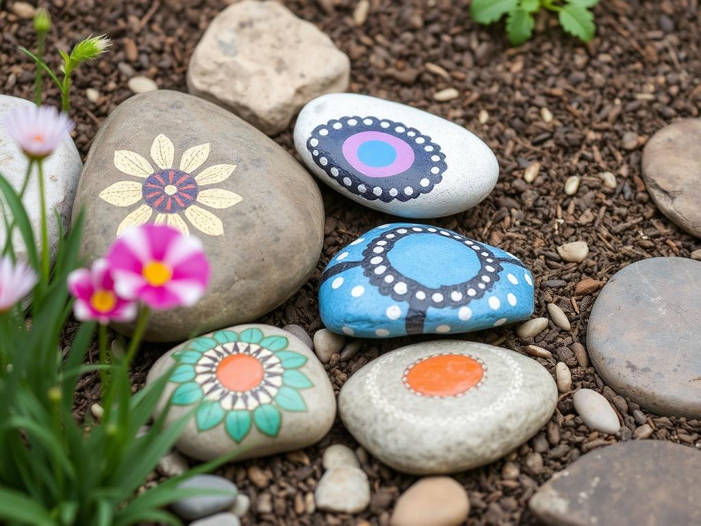 Роспись камней для сада. Идеи размещения: как организовать дорожку и цветники Роспись камней для сада. Идеи размещения: как организовать дорожку и цветники