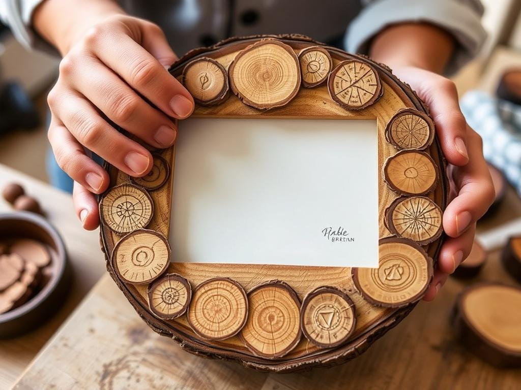 Изготовление фоторамки из спилов дерева. Примеры проектов: реальные истории и решения Изготовление фоторамки из спилов дерева. Примеры проектов: реальные истории и решения