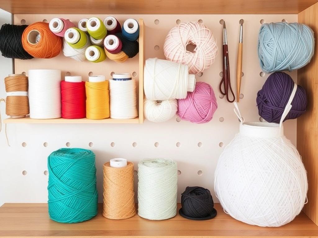 Ranger son fil et sa laine : solutions DIY astucieuses.. Projets un peu plus élaborés pour personnaliser l'espace Ranger son fil et sa laine : solutions DIY astucieuses.. Projets un peu plus élaborés pour personnaliser l'espace