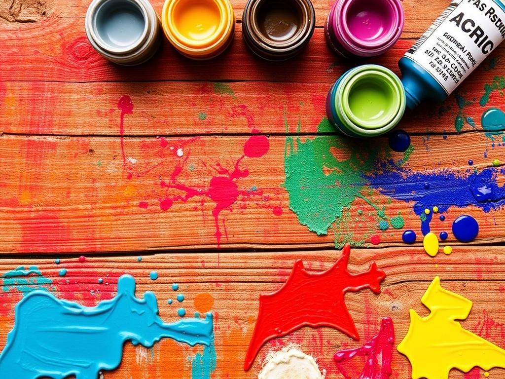 Guía para elegir la mejor pintura acrílica para tus trabajos.. Compatibilidad con soportes: madera, lienzo, papel y más Guía para elegir la mejor pintura acrílica para tus trabajos.. Compatibilidad con soportes: madera, lienzo, papel y más