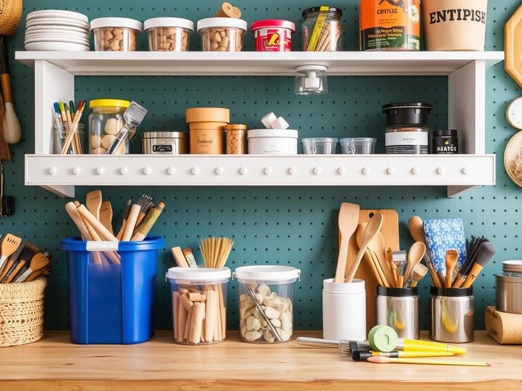 Dix idées de rangement DIY pour organiser son atelier créatif.. Pourquoi organiser son espace créatif Dix idées de rangement DIY pour organiser son atelier créatif.. Pourquoi organiser son espace créatif