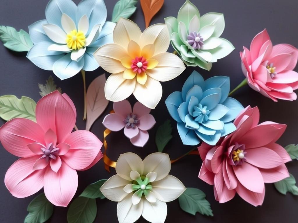 Flores de papel para decorar cualquier ocasión.. Tipos de papel y cómo influyen en el resultado Flores de papel para decorar cualquier ocasión.. Tipos de papel y cómo influyen en el resultado