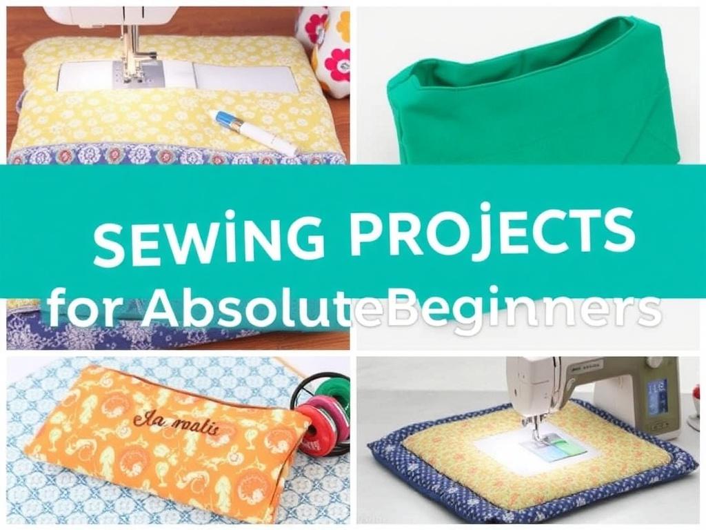 Easy Sewing Projects for Absolute Beginners. Simple ways to progress after these projects