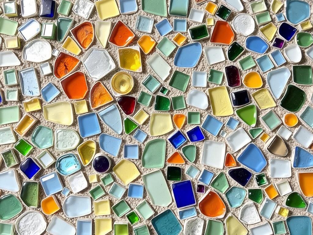 Создание мозаики из битого стекла. Затирка и подключение к прочности: как закрепить рисунок Создание мозаики из битого стекла. Затирка и подключение к прочности: как закрепить рисунок