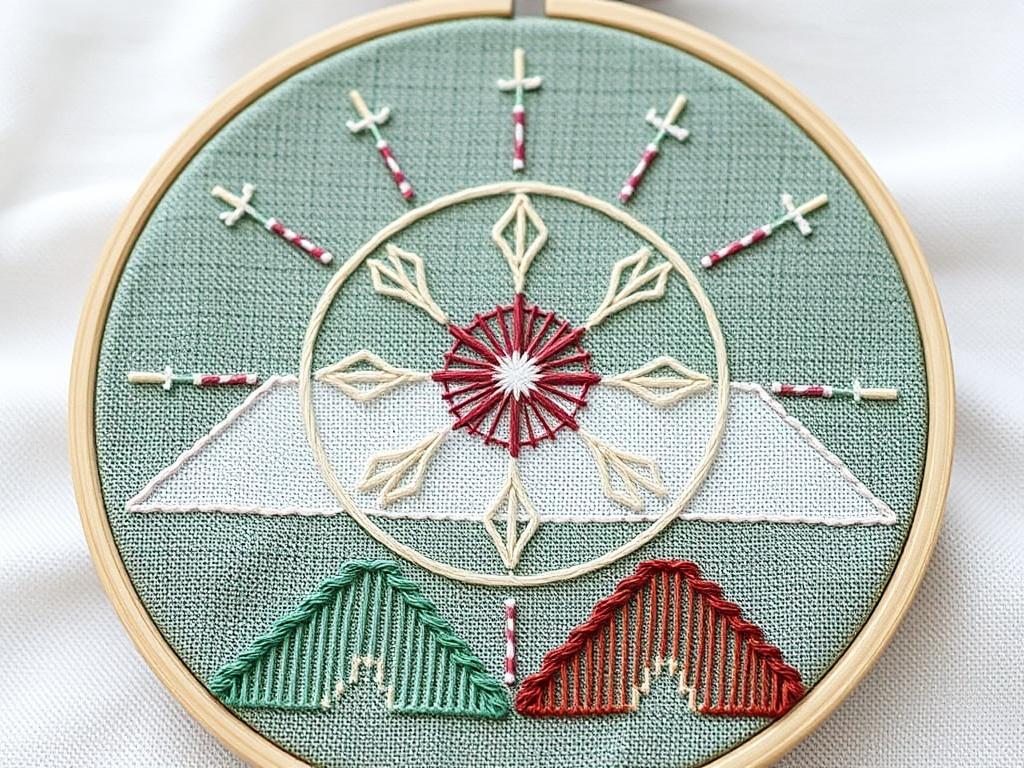 La broderie moderne : motifs géométriques pour débutants.. Finitions et entretien La broderie moderne : motifs géométriques pour débutants.. Finitions et entretien