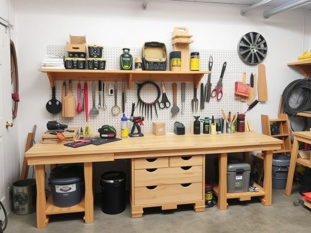 Dix idées de rangement DIY pour organiser son atelier créatif.. Entretien et adaptations dans le temps Dix idées de rangement DIY pour organiser son atelier créatif.. Entretien et adaptations dans le temps