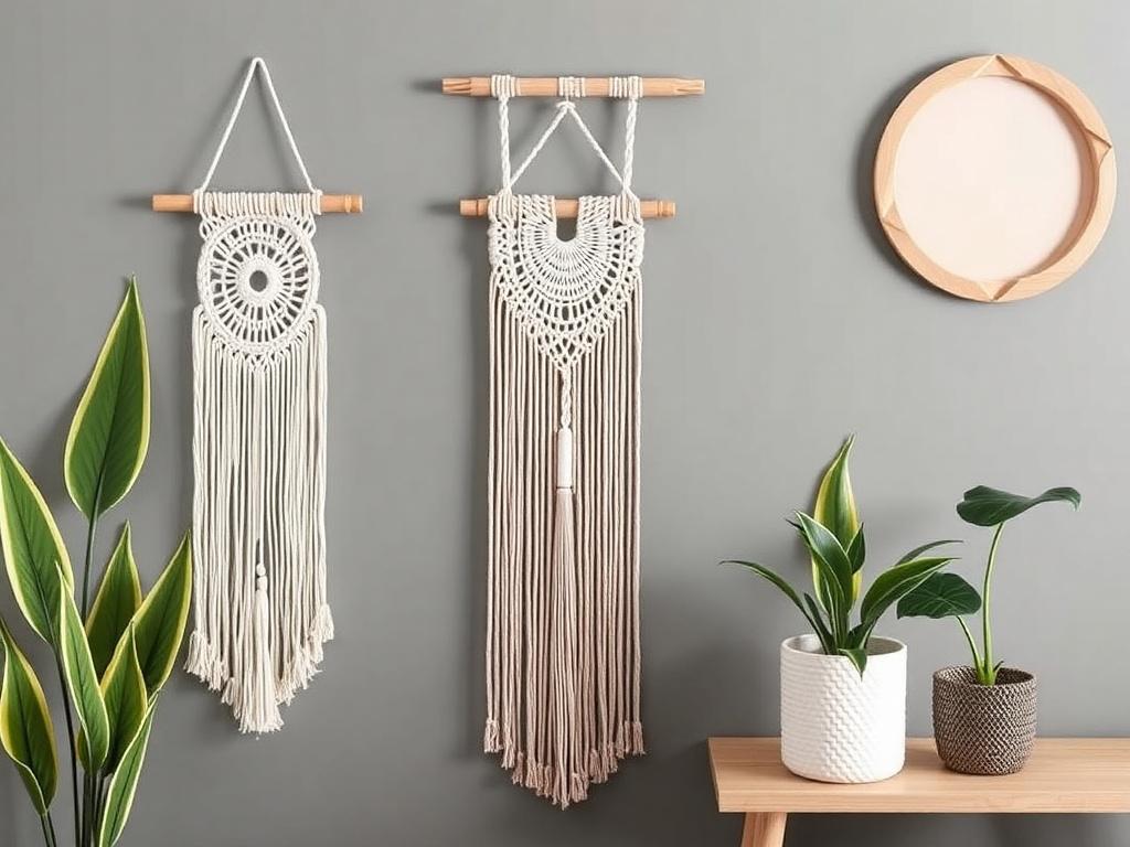 Créer une déco murale en macramé pour une touche bohème.. Récapitulatif pratique : de l’idée à l'accrochage Créer une déco murale en macramé pour une touche bohème.. Récapitulatif pratique : de l’idée à l'accrochage