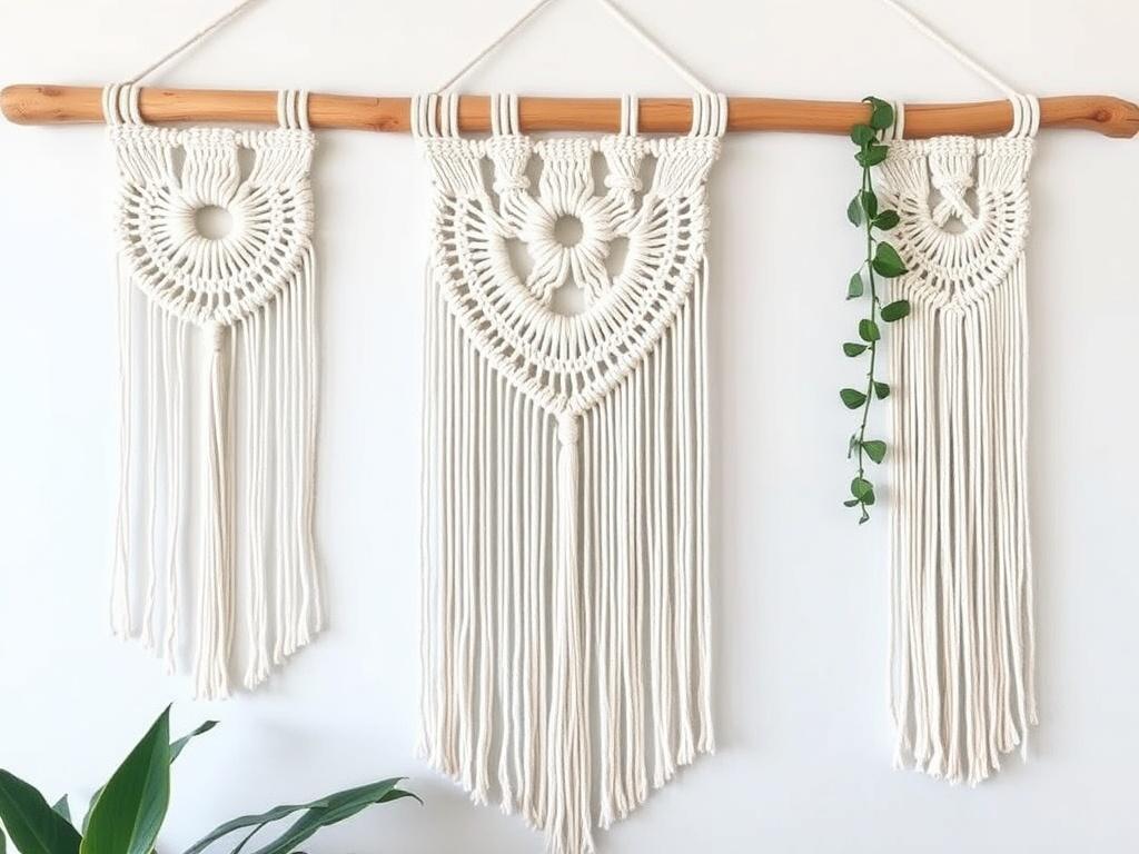 Créer une déco murale en macramé pour une touche bohème.. Variantes créatives et personnalisation Créer une déco murale en macramé pour une touche bohème.. Variantes créatives et personnalisation