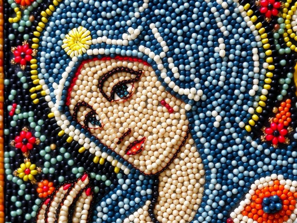 Вышивка бисером иконы. История и техника бисерной вышивки на иконах Вышивка бисером иконы. История и техника бисерной вышивки на иконах