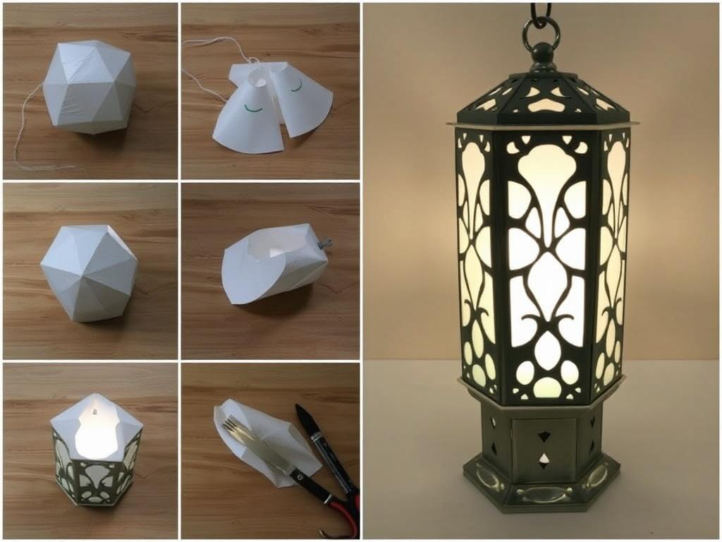 Изготовление декоративного фонаря. Техника сборки: шаг за шагом к готовому фонарю Изготовление декоративного фонаря. Техника сборки: шаг за шагом к готовому фонарю