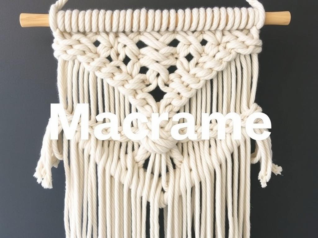 Introduction to Macramé: Knot Your Way to Beautiful Wall Hangings. sourcing sustainable materials