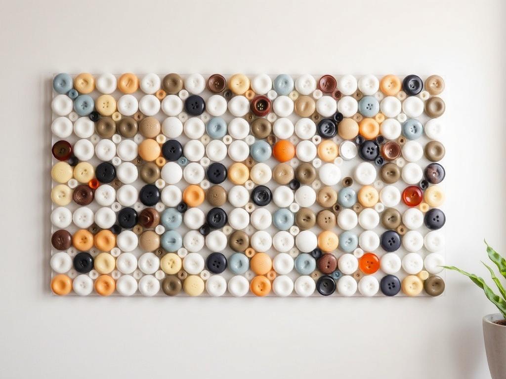 Создание панно из пуговиц. Идеи дизайна: варианты концепций для разных интерьеров Создание панно из пуговиц. Идеи дизайна: варианты концепций для разных интерьеров