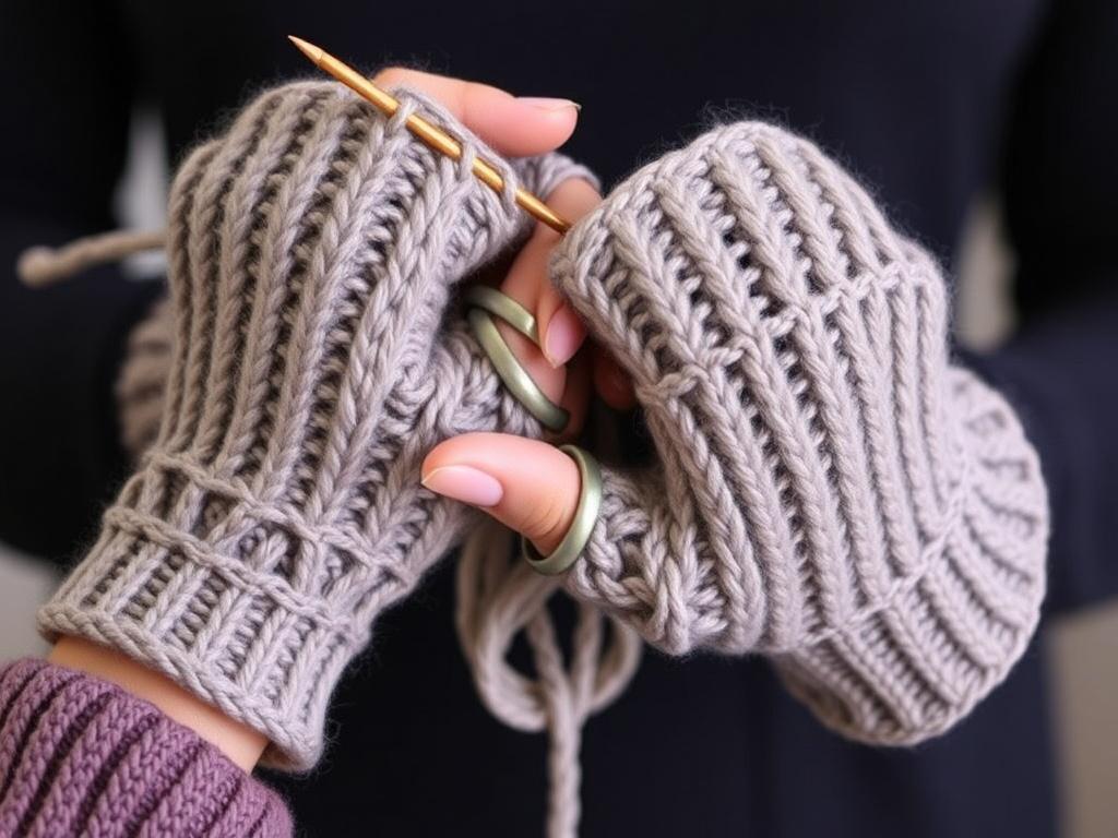 Вязание митенок. Цвет и контраст: как сочетать оттенки и фактуры Вязание митенок. Цвет и контраст: как сочетать оттенки и фактуры