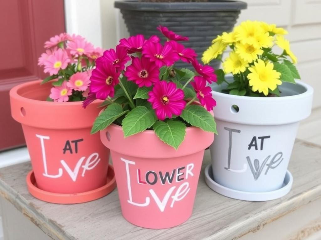 Personnaliser ses pots de fleurs avec de la peinture à la craie.. Pourquoi opter pour la peinture à la craie ? Personnaliser ses pots de fleurs avec de la peinture à la craie.. Pourquoi opter pour la peinture à la craie ?