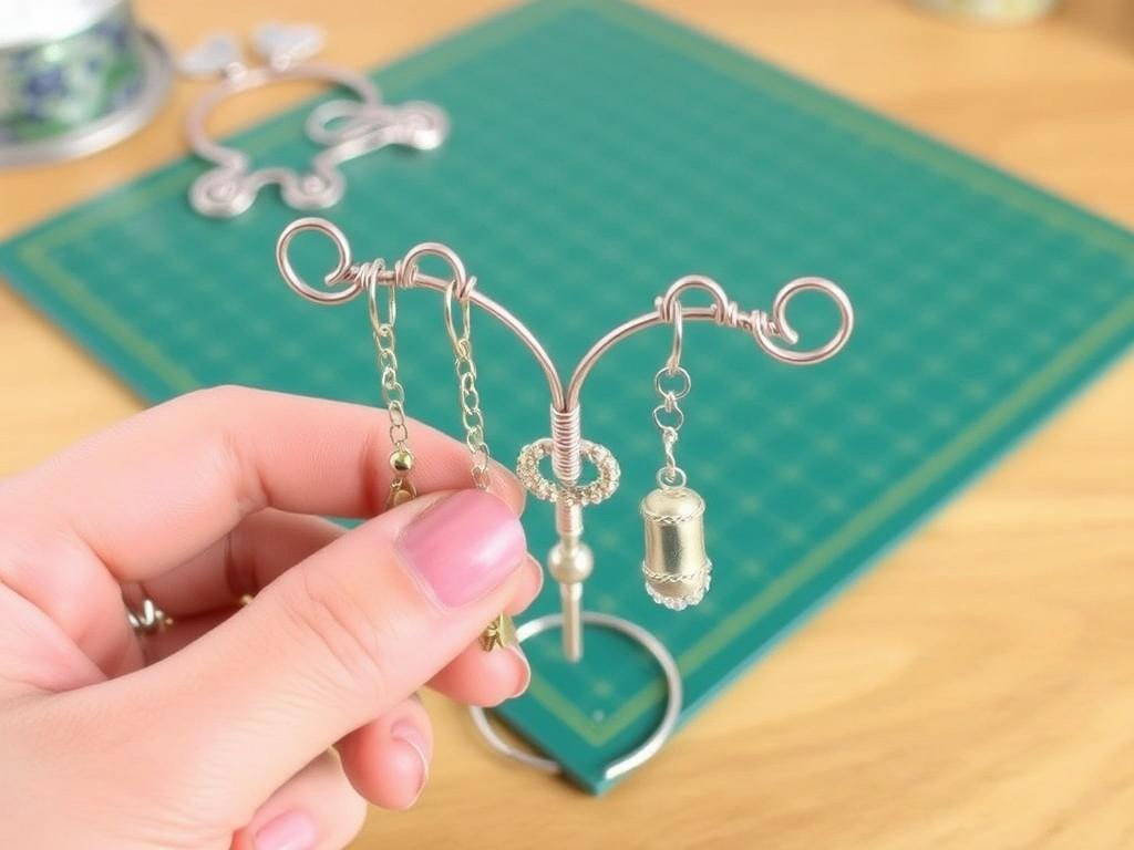 Изготовление держателя для украшений из проволоки. Пошаговый мастер-класс: как сделать держатель для украшений из проволоки Изготовление держателя для украшений из проволоки. Пошаговый мастер-класс: как сделать держатель для украшений из проволоки