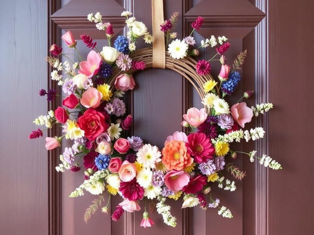 Coronas de flores secas para decorar tu puerta.. Proyectos sencillos para empezar hoy Coronas de flores secas para decorar tu puerta.. Proyectos sencillos para empezar hoy