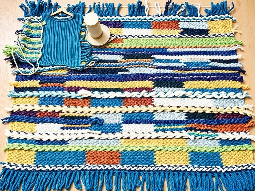 Плетение коврика из старых футболок. Шаг за шагом: как сделать коврик своими руками Плетение коврика из старых футболок. Шаг за шагом: как сделать коврик своими руками