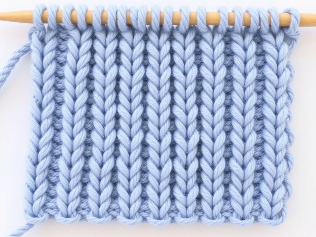 El punto básico a dos agujas para tejer una bufanda.. El liso derecho y sus características El punto básico a dos agujas para tejer una bufanda.. El liso derecho y sus características