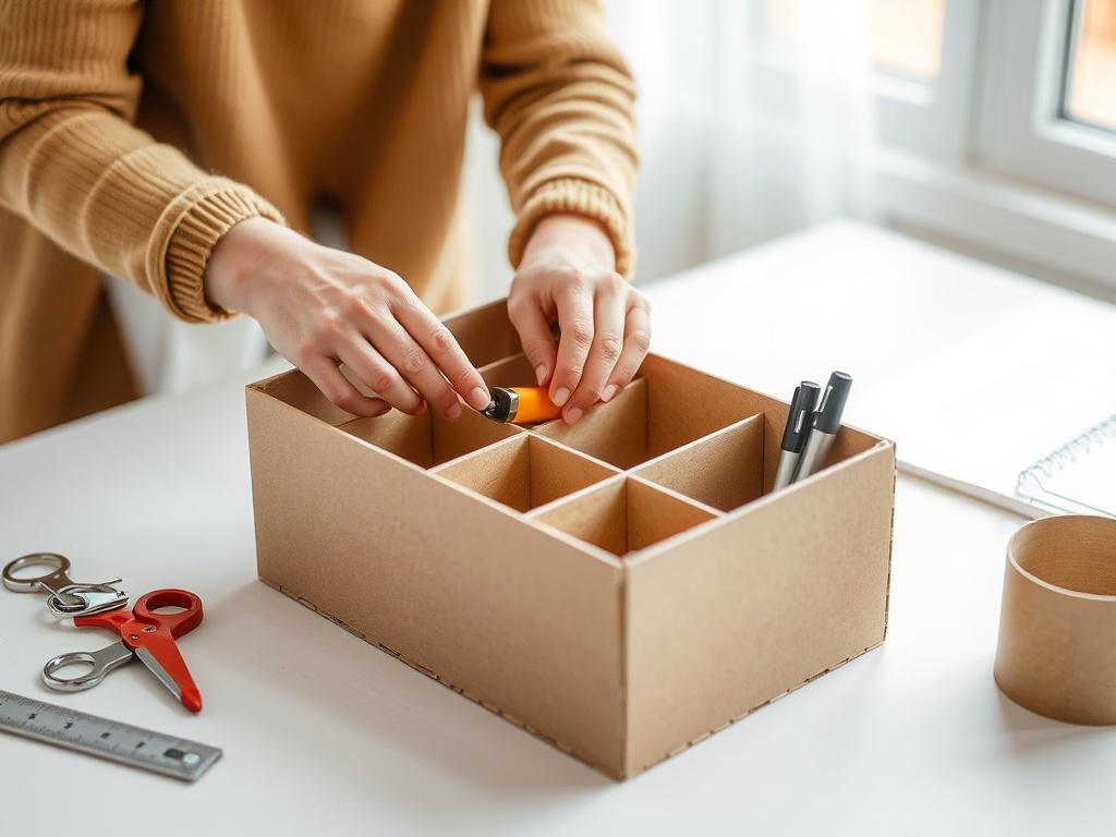 Изготовление органайзера из картона. Планирование и базовые решения Изготовление органайзера из картона. Планирование и базовые решения