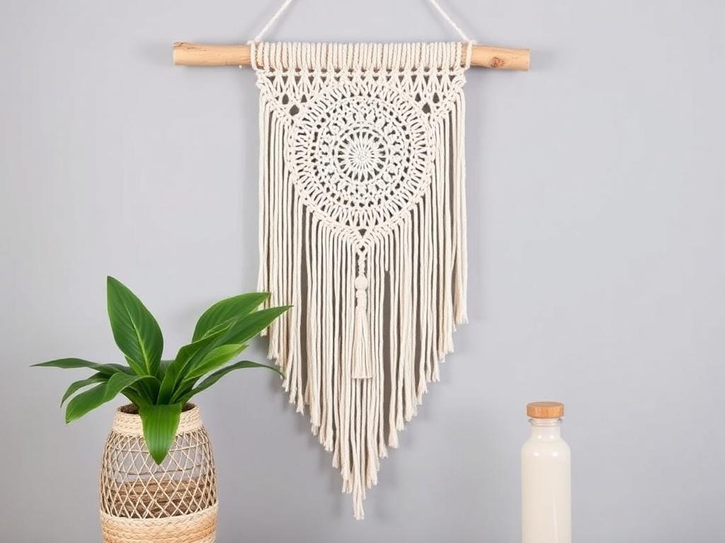 Créer une déco murale en macramé pour une touche bohème.. Matériel et fournitures essentielles Créer une déco murale en macramé pour une touche bohème.. Matériel et fournitures essentielles