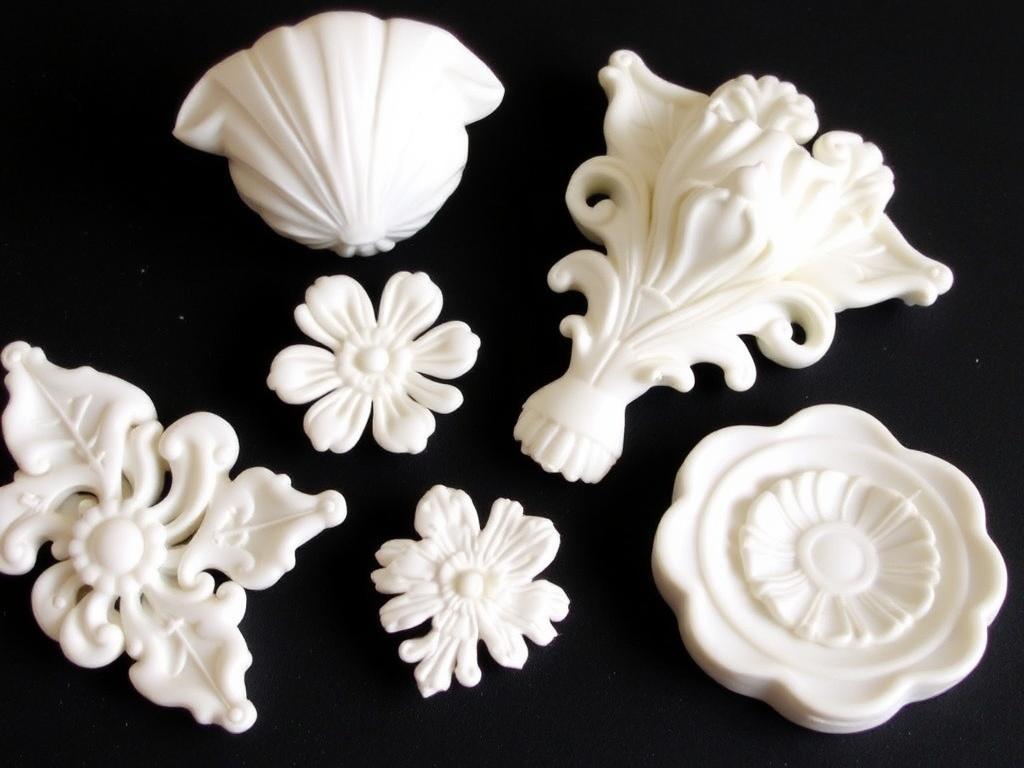 Лепка элементов декора из холодного фарфора. Хранение и уход за готовыми изделиями Лепка элементов декора из холодного фарфора. Хранение и уход за готовыми изделиями