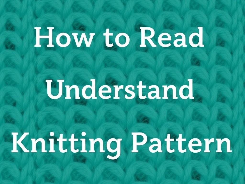 How to Read and Understand a Knitting Pattern. Final practice: a reading checklist you can use every time