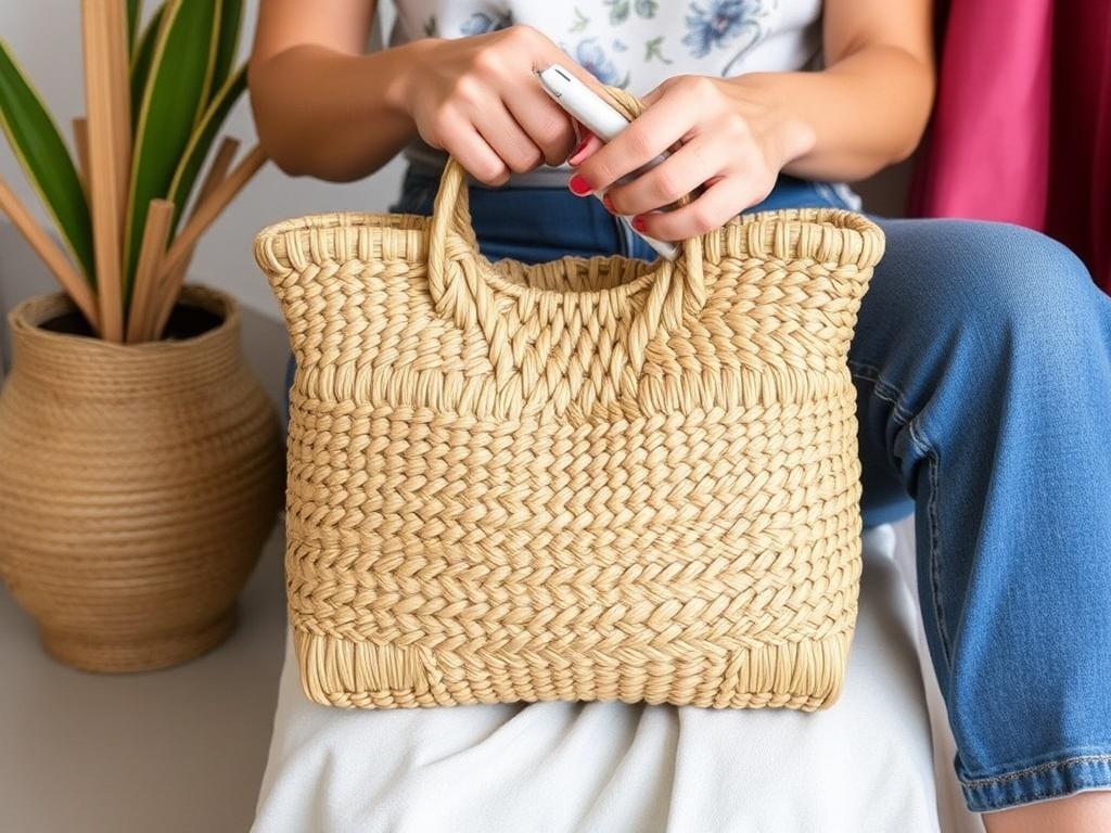 Плетение сумки из рафии. Дизайн и паттерны: как выбрать стиль Плетение сумки из рафии. Дизайн и паттерны: как выбрать стиль