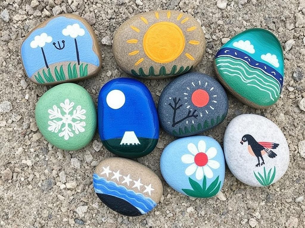 Pintura sobre piedras: un lienzo natural.. Motivos populares y cómo adaptarlos Pintura sobre piedras: un lienzo natural.. Motivos populares y cómo adaptarlos
