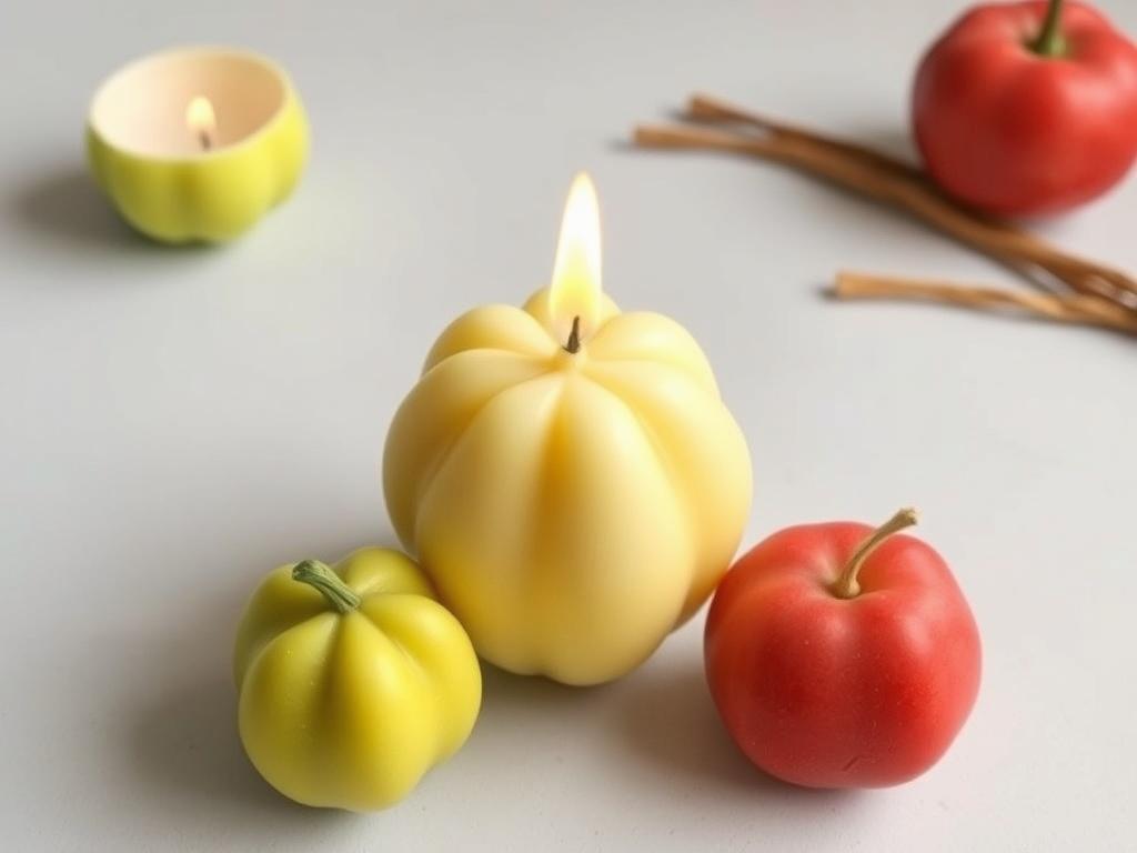 Изготовление свечи в форме фрукта. Практические примеры из жизни: как я применяю этот метод Изготовление свечи в форме фрукта. Практические примеры из жизни: как я применяю этот метод